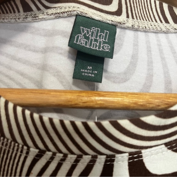 Dopamine Core Brown Stripe Dress - Picture 7 of 8